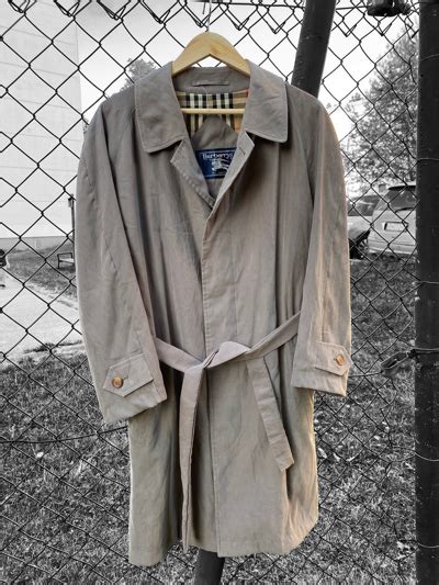 burberry vintage coat|pre owned burberry trench coat.